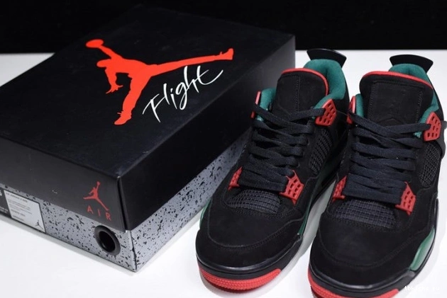 Reps TB Black Green-Varsity Red Jordan GUCC NRG Gorge 4 AQ3816-063 Air 0716